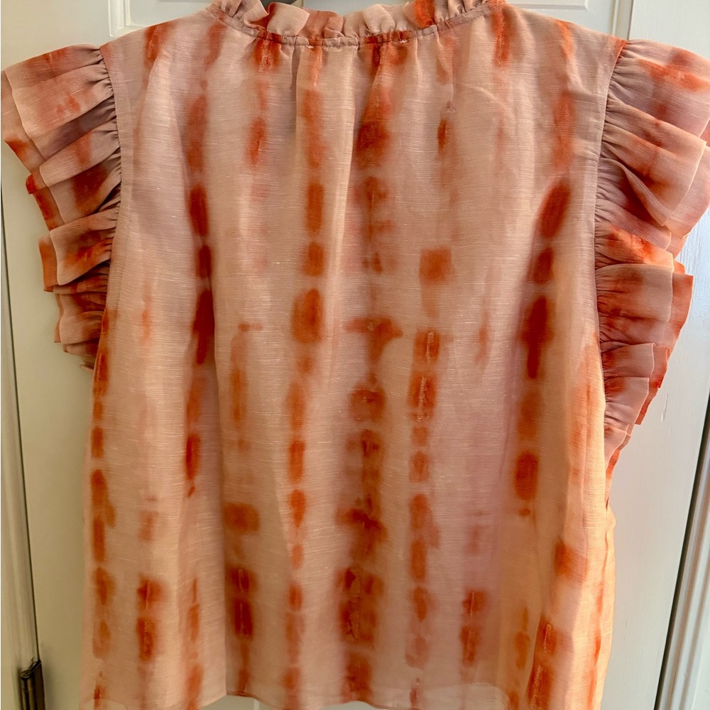 Marie Oliver Merrit Top in Cranberry Dye